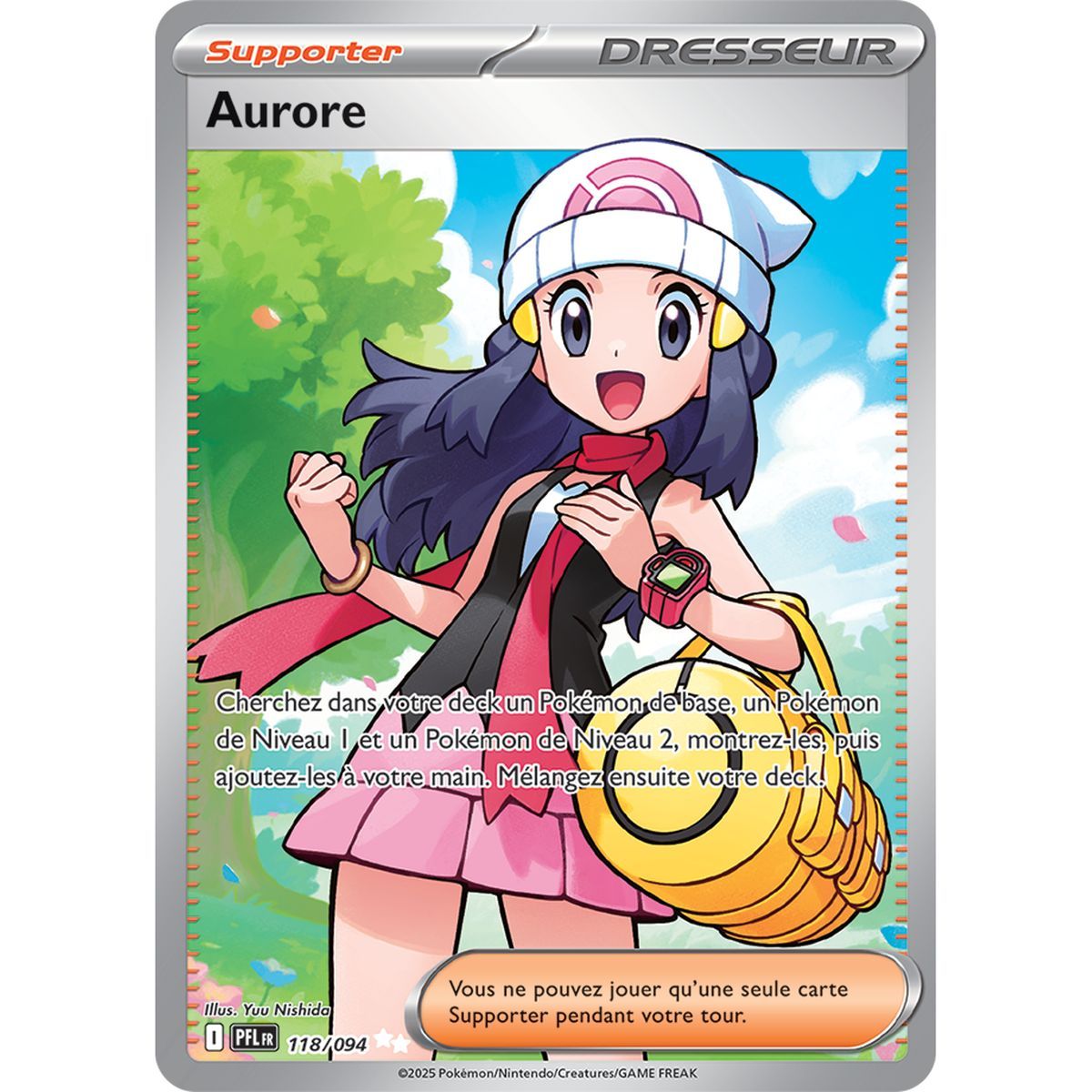 Aurore - Ultra Rare 118/94 - Méga-Evolution 2 Flammes Fantasmagoriques