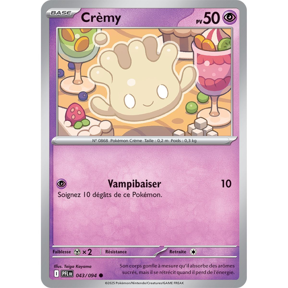 Crèmy - Commune 43/94 - Méga-Evolution 2 Flammes Fantasmagoriques