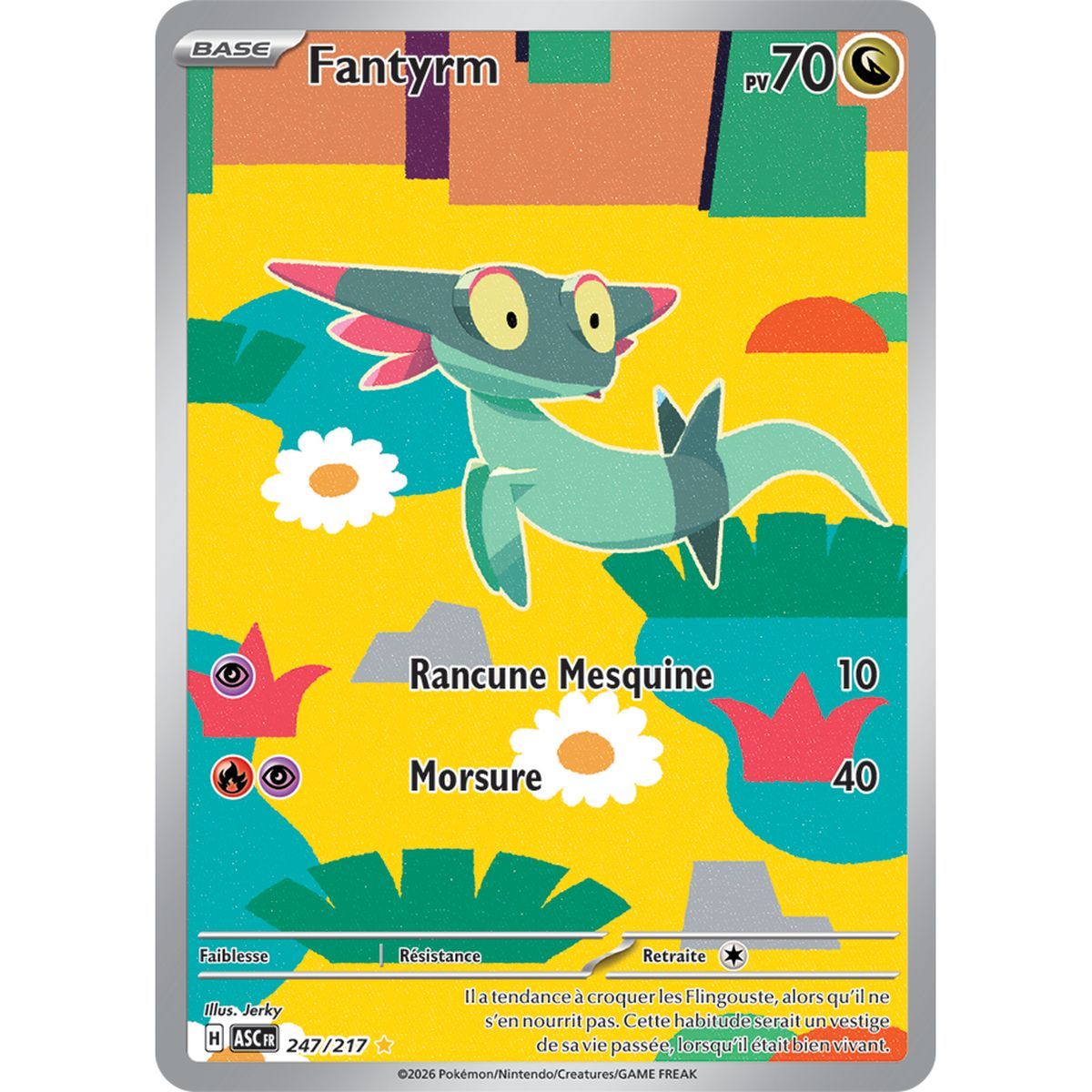 Fantyrm - Illustration Rare 247/217 - ME02.5 - Pokémon - Méga-Évolution Héros Transcendants