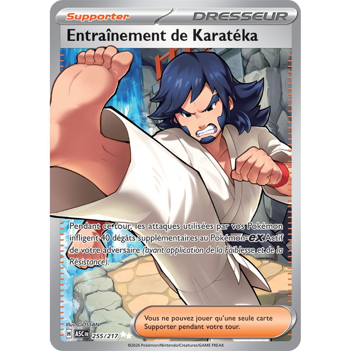 Entraînement de Karatéka - Ultra Rare 255/217 - ME02.5 - Pokémon - Méga-Évolution Héros Transcendants