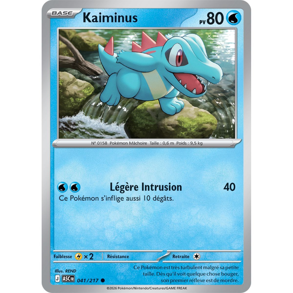 Kaiminus - Reverse Pokéball 41/217 - ME02.5 - Pokémon - Méga-Évolution Héros Transcendants