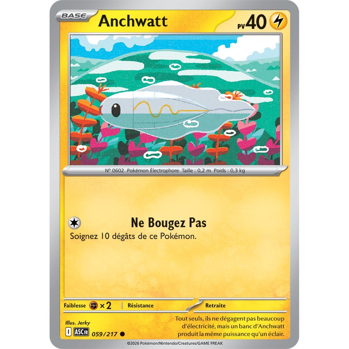 Anchwatt - Commune 59/217 - ME02.5 - Pokémon - Méga-Évolution Héros Transcendants