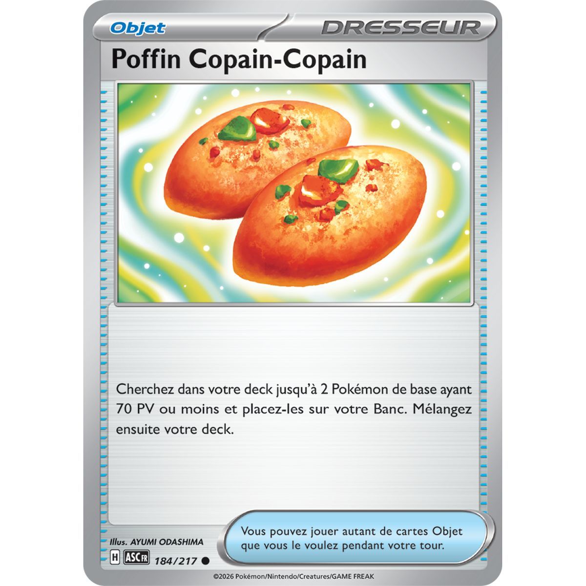 Poffin Copain-Copain - Commune 184/217 - ME02.5 - Pokémon - Méga-Évolution Héros Transcendants
