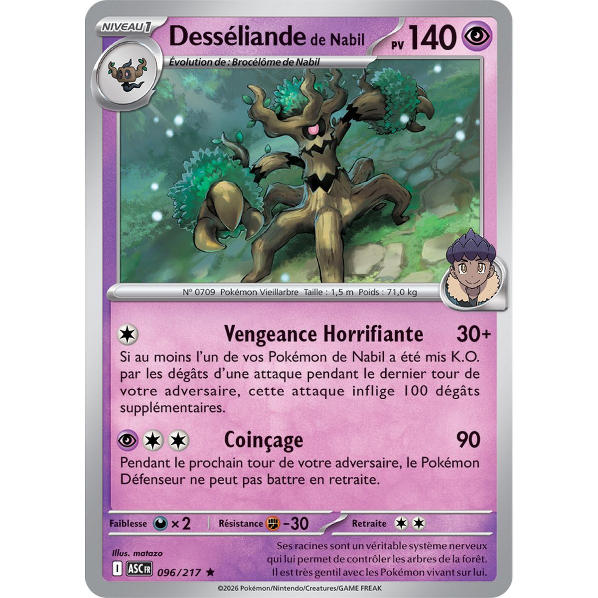 Desséliande de Nabil - Reverse 96/217 - ME02.5 - Pokémon - Méga-Évolution Héros Transcendants