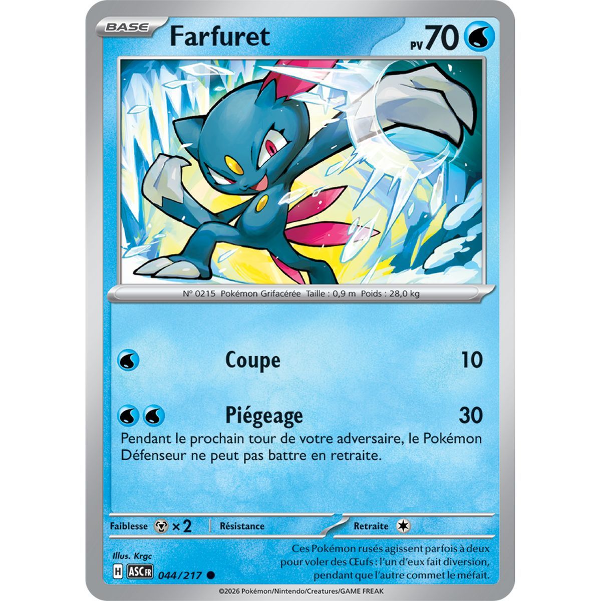 Farfuret - Reverse 44/217 - ME02.5 - Pokémon - Méga-Évolution Héros Transcendants