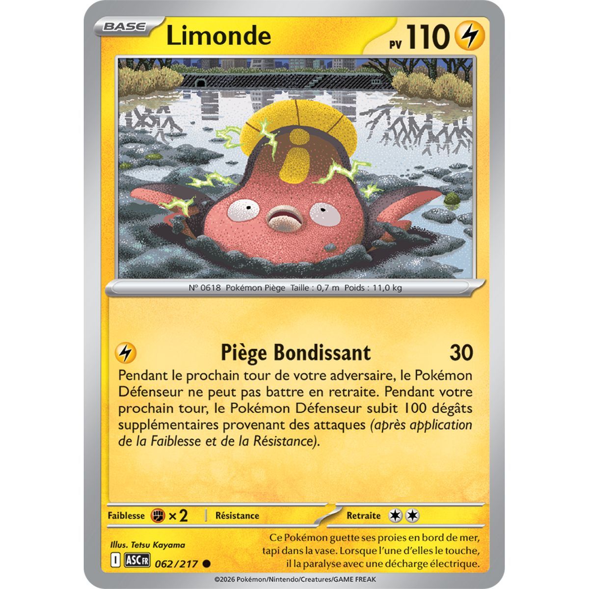 Limonde - Reverse 62/217 - ME02.5 - Pokémon - Méga-Évolution Héros Transcendants