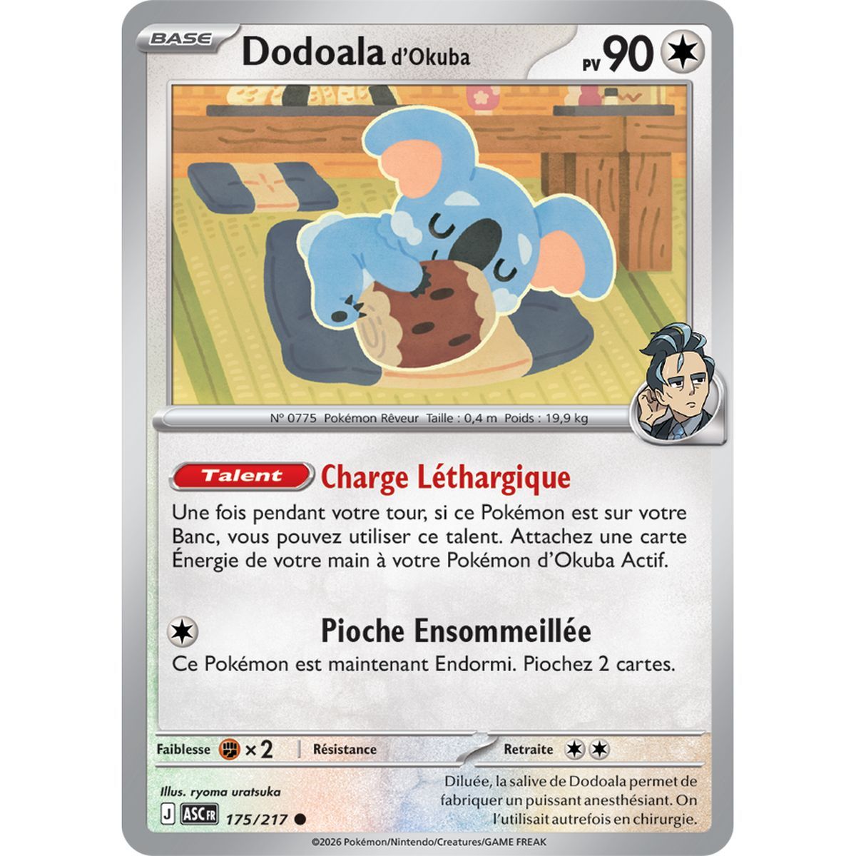Dodoala d’Okuba - Reverse 175/217 - ME02.5 - Pokémon - Méga-Évolution Héros Transcendants