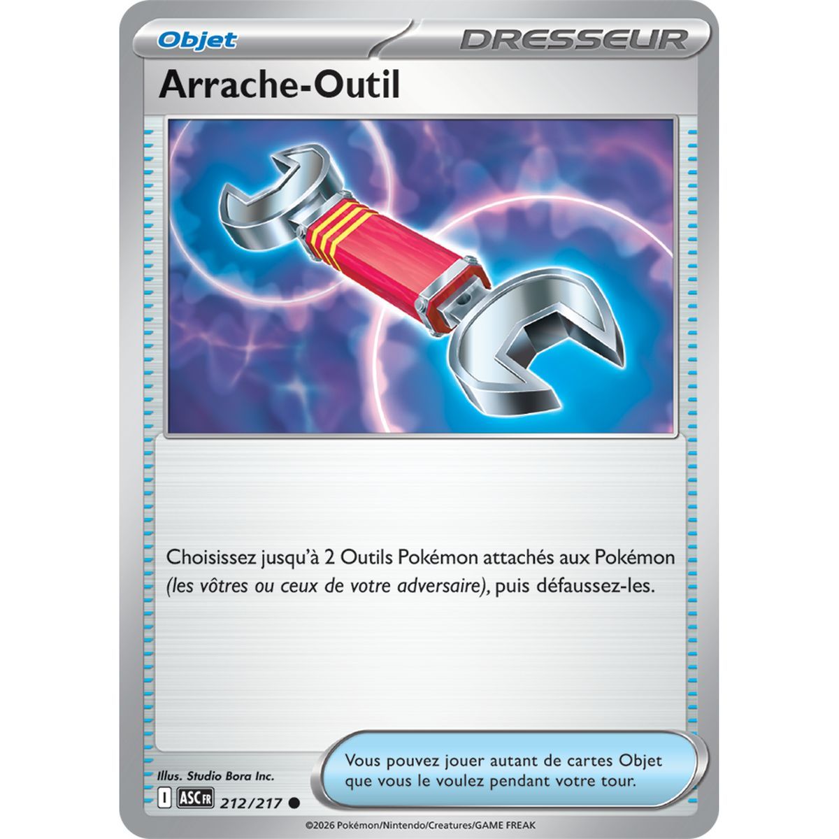 Arrache-Outil - Reverse 212/217 - ME02.5 - Pokémon - Méga-Évolution Héros Transcendants