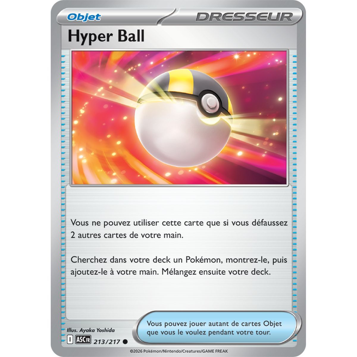 Hyper Ball - Reverse 213/217 - ME02.5 - Pokémon - Méga-Évolution Héros Transcendants