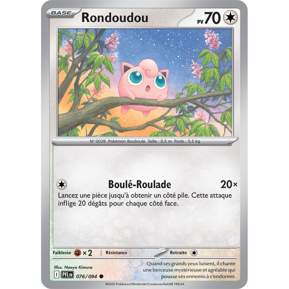 Rondoudou - Commune 76/94 - Méga-Evolution 2 Flammes Fantasmagoriques