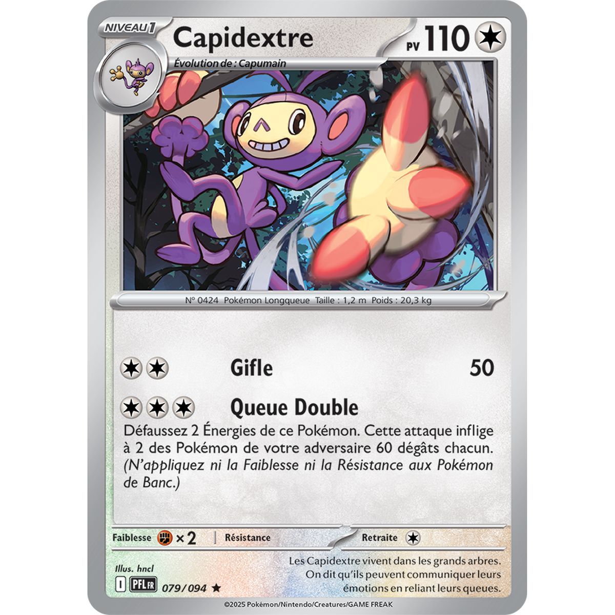 Capidextre - Reverse 79/94 - Méga-Evolution 2 Flammes Fantasmagoriques