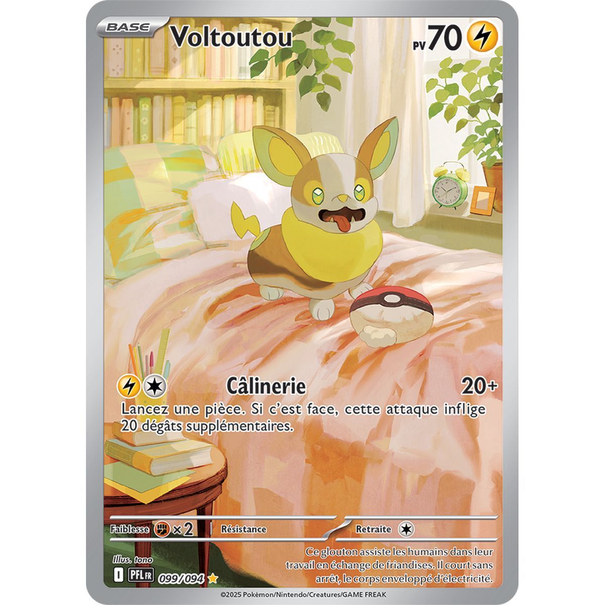Voltoutou - Illustration Rare 99/94 - Méga-Evolution 2 Flammes Fantasmagoriques