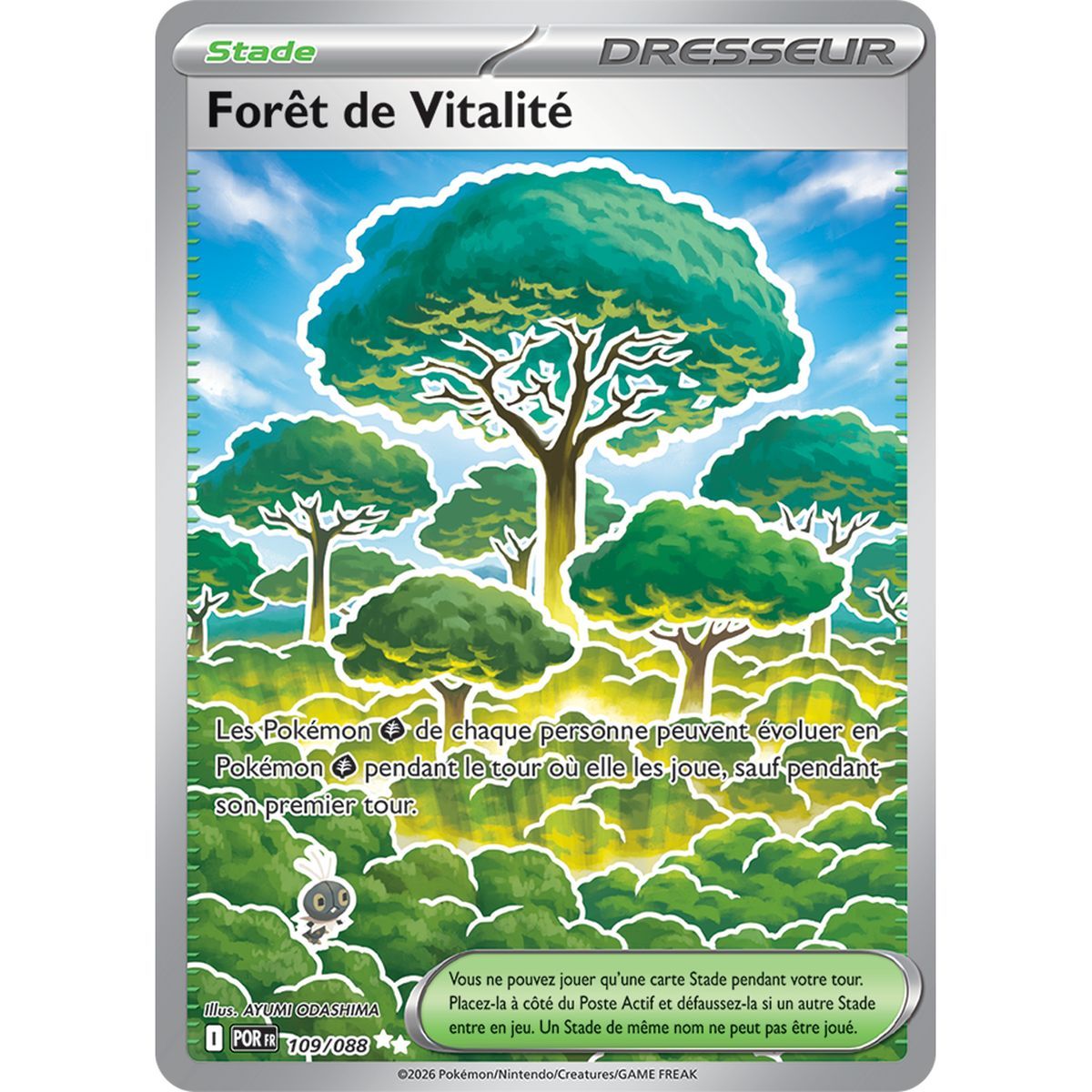 Forêt de Vitalité - Ultra Rare 109/88 - ME03 - Pokémon - Méga-Évolution Équilibre Parfait