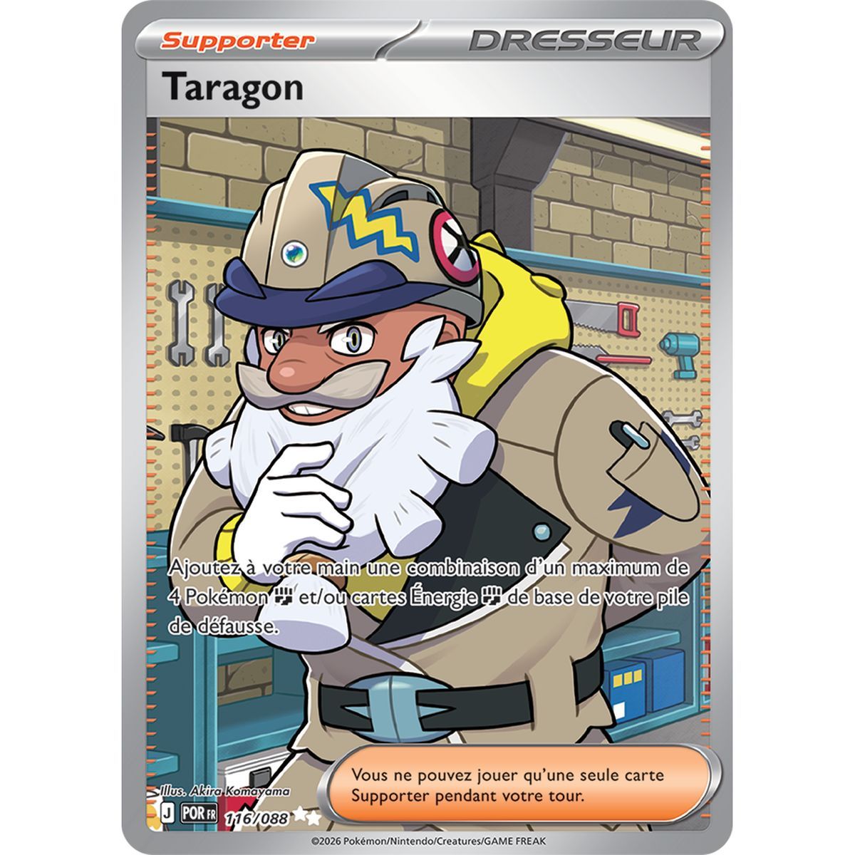 Taragon - Ultra Rare 116/88 - ME03 - Pokémon - Méga-Évolution Équilibre Parfait