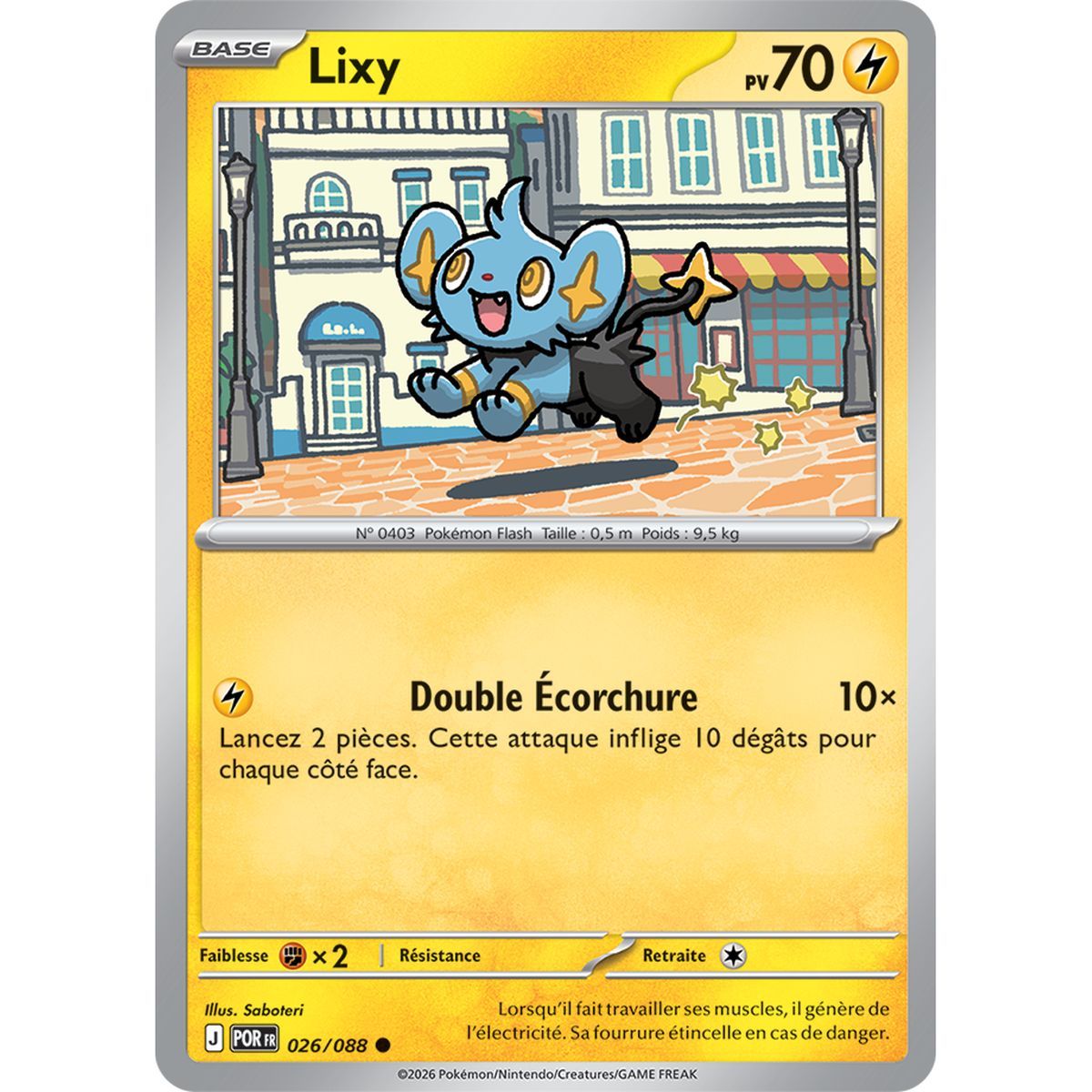 Lixy - Commune 26/88 - ME03 - Pokémon - Méga-Évolution Équilibre Parfait