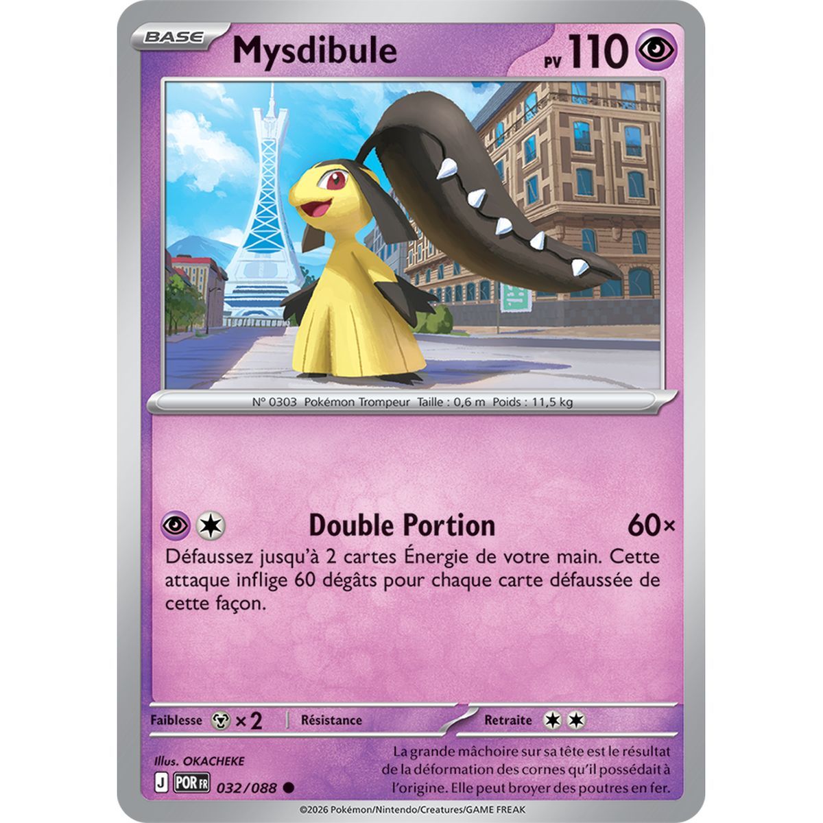 Mysdibule - Reverse 32/88 - ME03 - Pokémon - Méga-Évolution Équilibre Parfait
