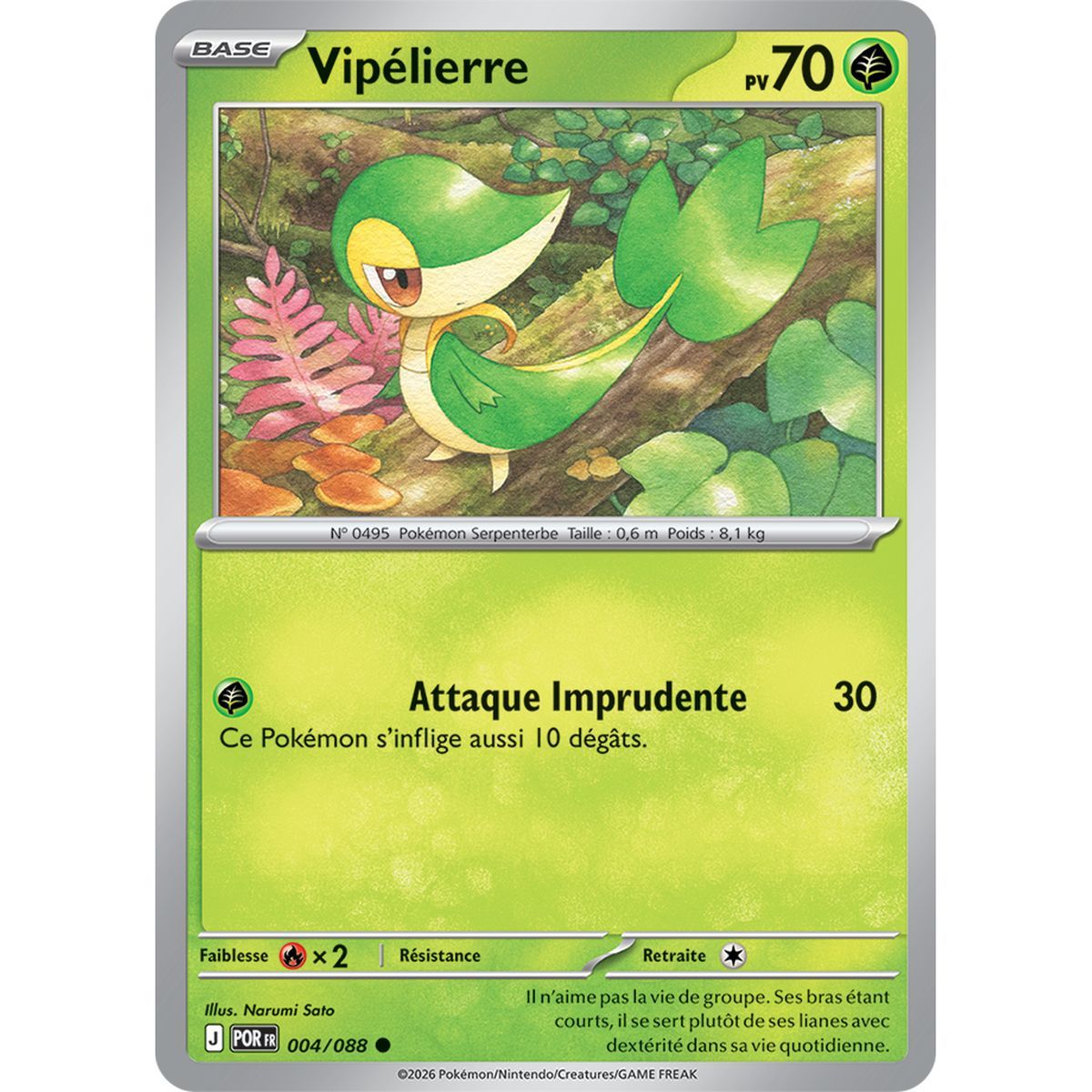 Vipélierre - Reverse 4/88 - ME03 - Pokémon - Méga-Évolution Équilibre Parfait