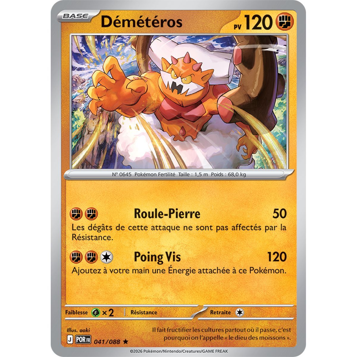 Démétéros - Reverse 41/88 - ME03 - Pokémon - Méga-Évolution Équilibre Parfait