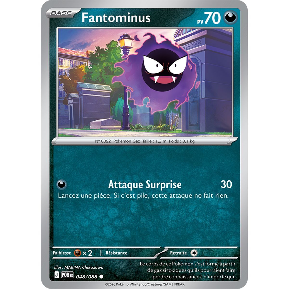 Fantominus - Reverse 48/88 - ME03 - Pokémon - Méga-Évolution Équilibre Parfait