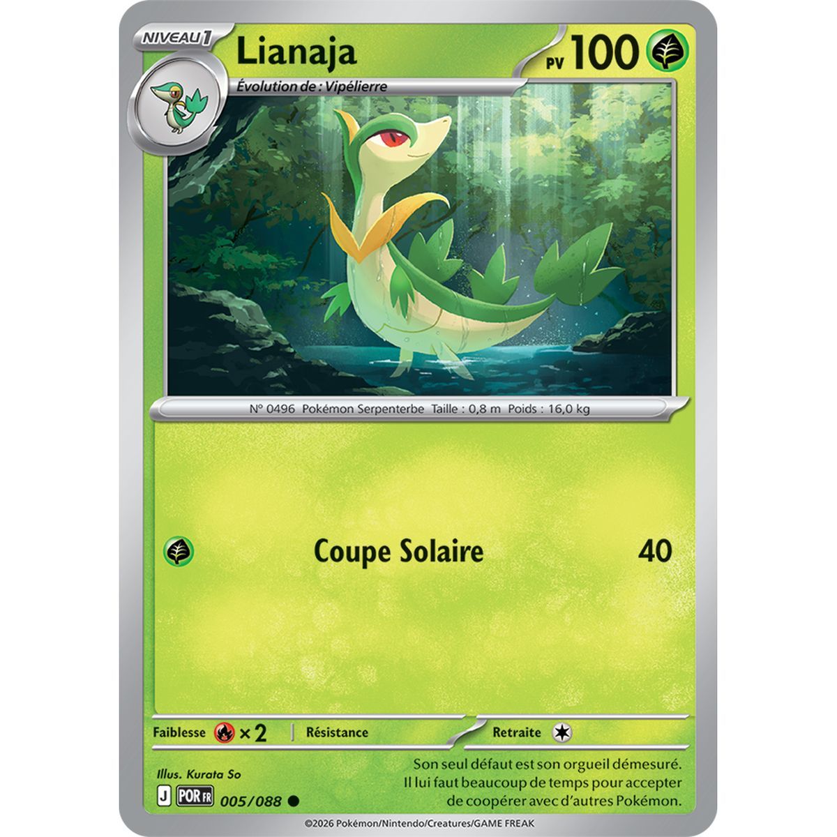 Lianaja - Commune 5/88 - ME03 - Pokémon - Méga-Évolution Équilibre Parfait