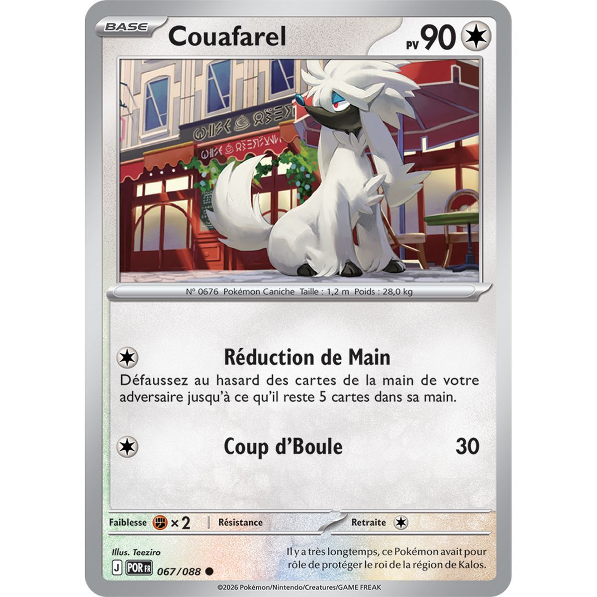 Couafarel - Reverse 67/88 - ME03 - Pokémon - Méga-Évolution Équilibre Parfait