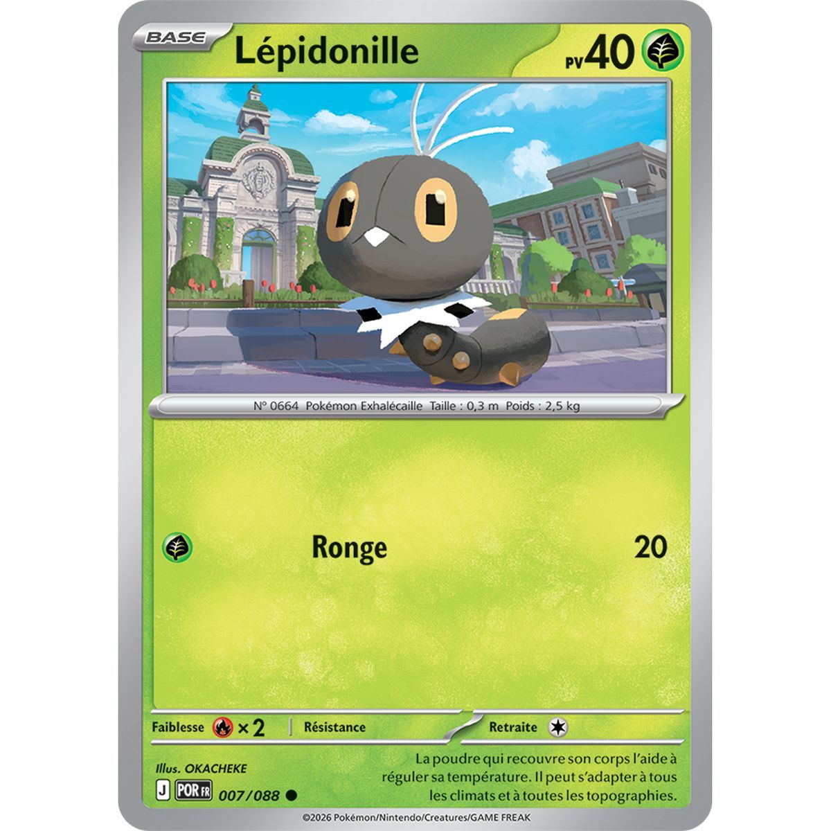 Lépidonille - Reverse 7/88 - ME03 - Pokémon - Méga-Évolution Équilibre Parfait