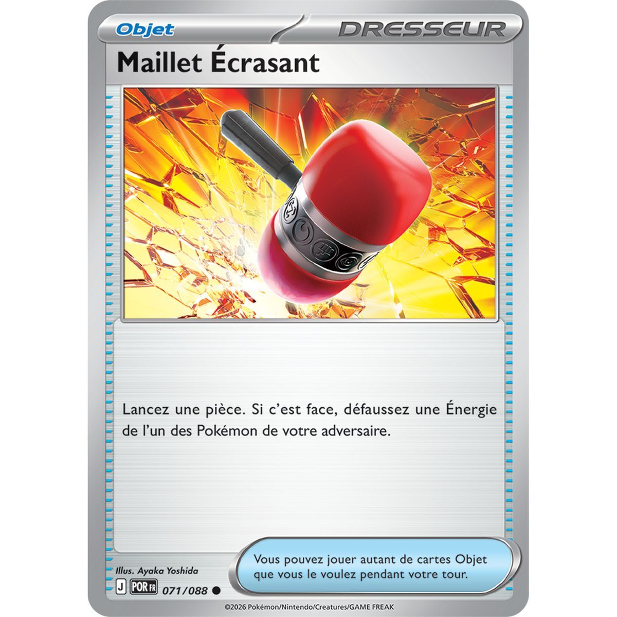 Maillet Écrasant - Commune 71/88 - ME03 - Pokémon - Méga-Évolution Équilibre Parfait