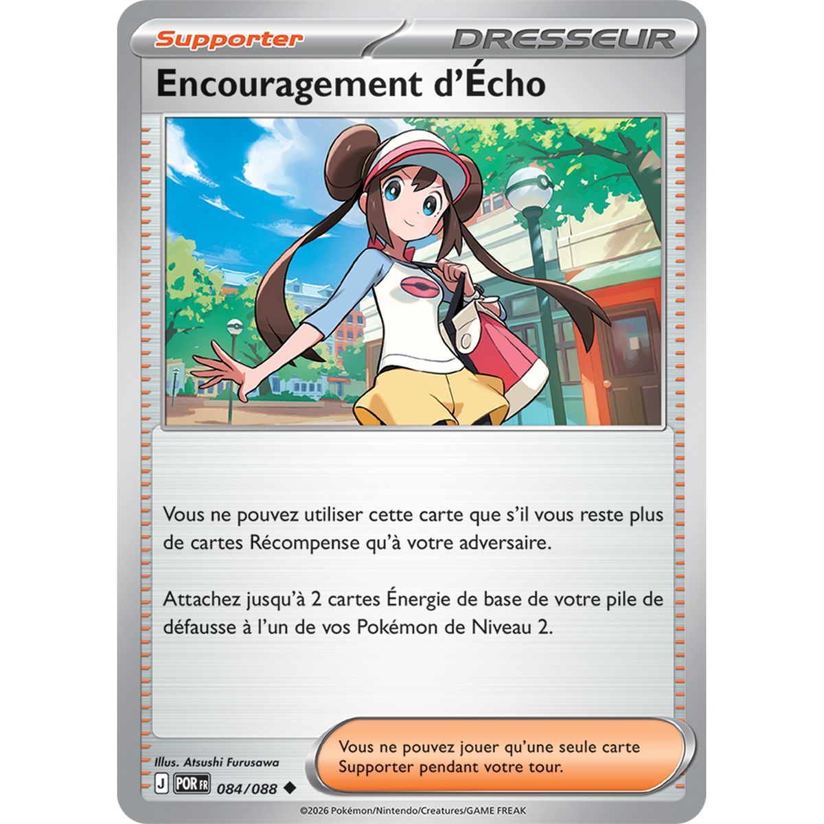 Encouragement d’Écho - Peu Commune 84/88 - ME03 - Pokémon - Méga-Évolution Équilibre Parfait