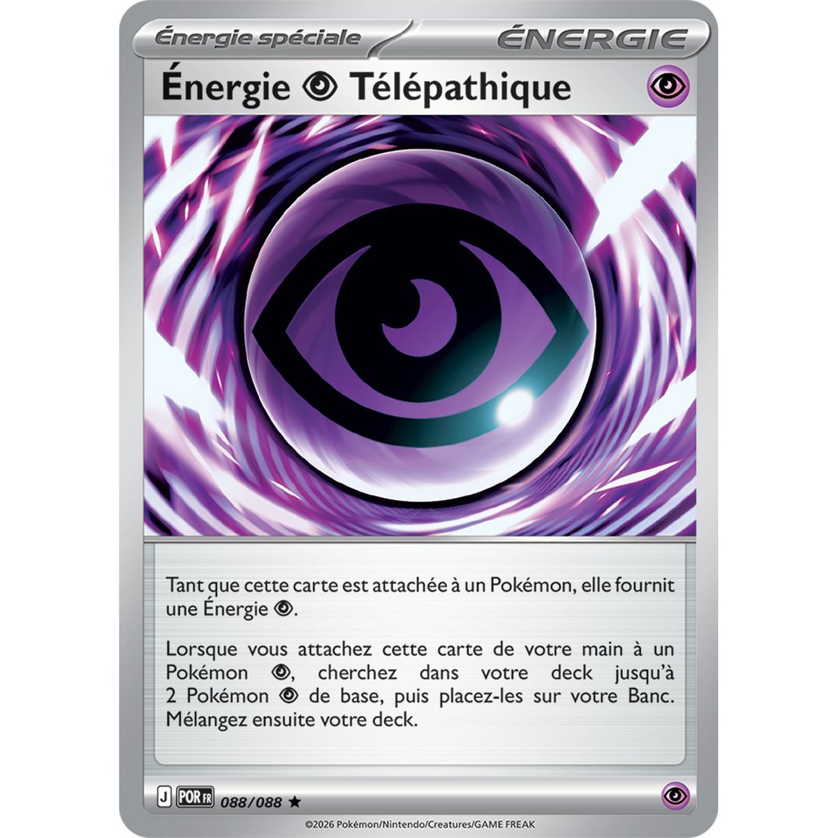 ÉnergiePsychicTélépathique - Reverse 88/88 - ME03 - Pokémon - Méga-Évolution Équilibre Parfait