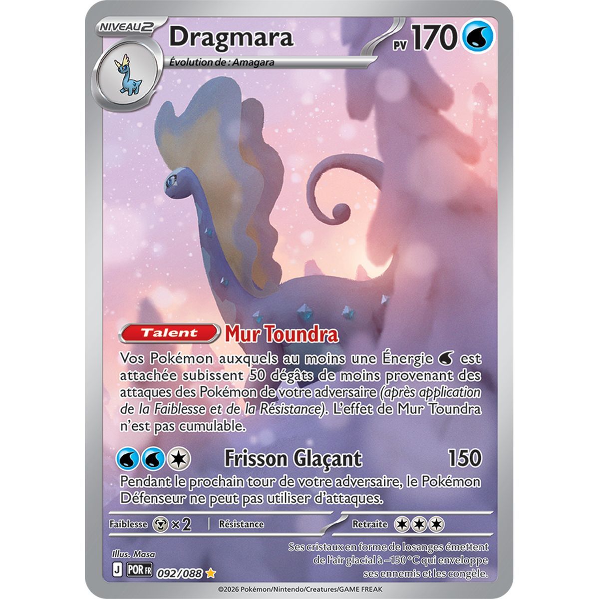Dragmara - Illustration Rare 92/88 - ME03 - Pokémon - Méga-Évolution Équilibre Parfait