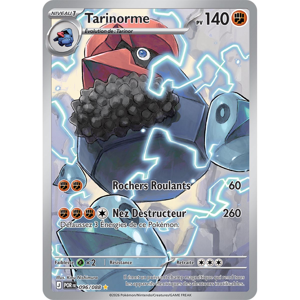 Tarinorme - Illustration Rare 96/88 - ME03 - Pokémon - Méga-Évolution Équilibre Parfait