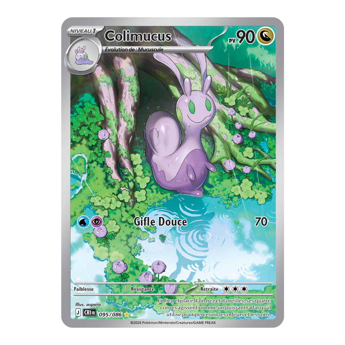 Colimucus - Illustration Rare 95/86 - ME04 - Pokémon - Méga-Évolution Chaos Ascendant