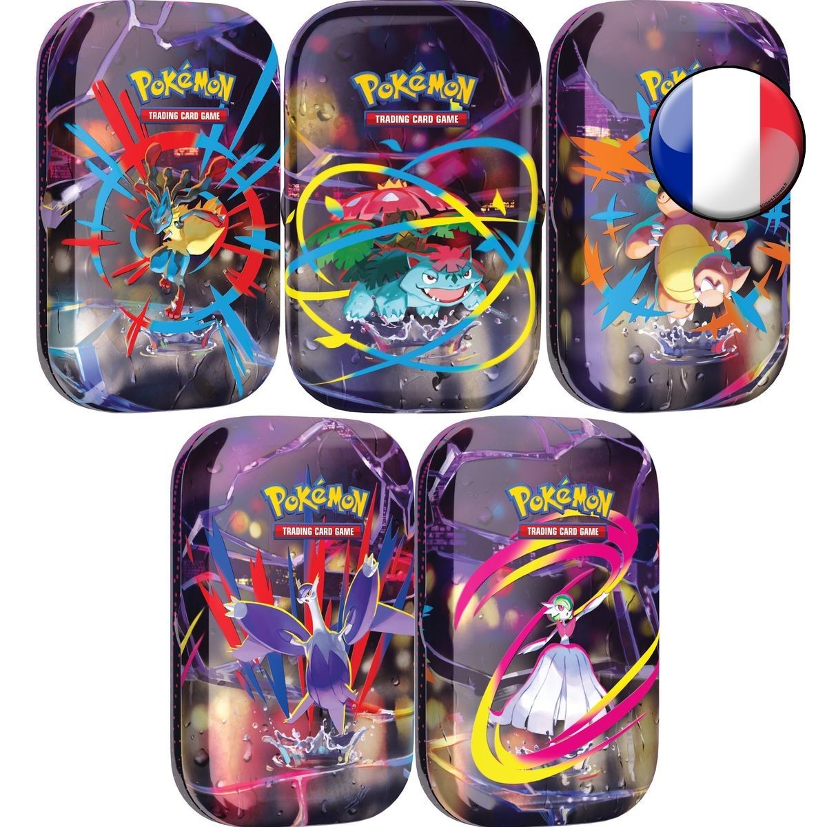 Item Mini-Tin Pokébox - Méga-Héroïsme : Méga-Évolution - [ME01 - MEG] - Pokémon - FR Modèle Aléatoire