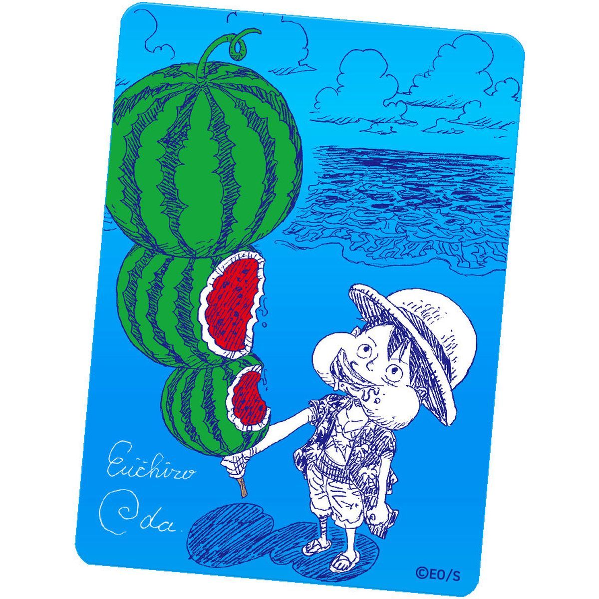 Monkey.D.Luffy - Metakira Eiichiro Oda - Watermelon - Natsucomi 2026 - One Piece - Japonais