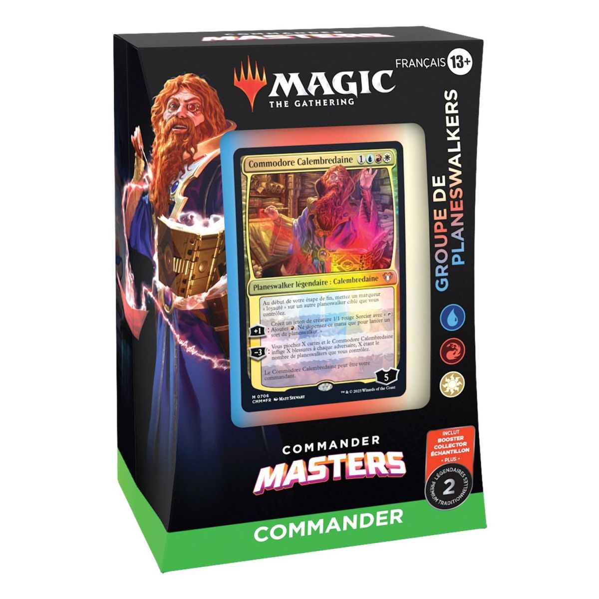 Item MTG - Deck Commander - Commander Masters - Groupe de Planeswalkers - FR
