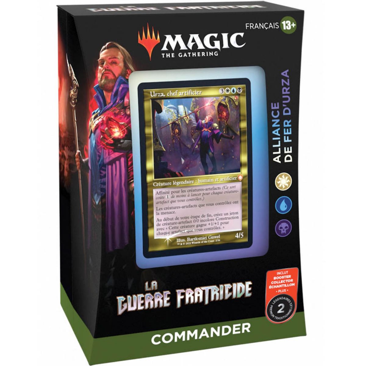 Item MTG - Deck Commander - La Guerre Fratricide - Alliance de fer d'Urza - FR