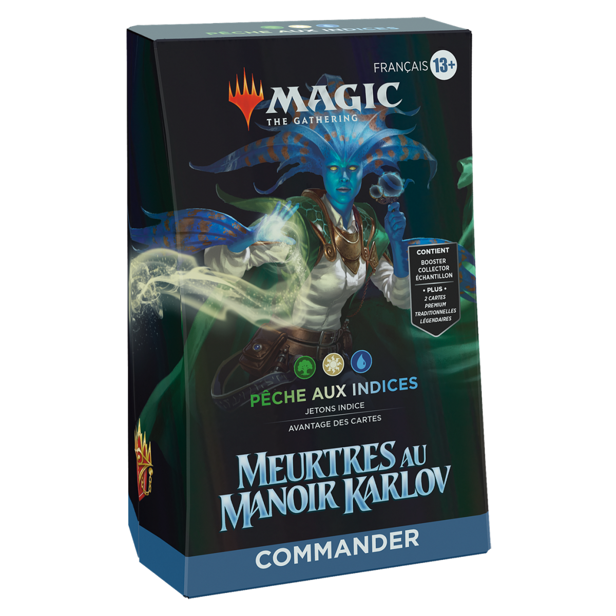 Item MTG - Deck Commander - Meurtres au manoir Karlov - Pêche Aux Indices - FR