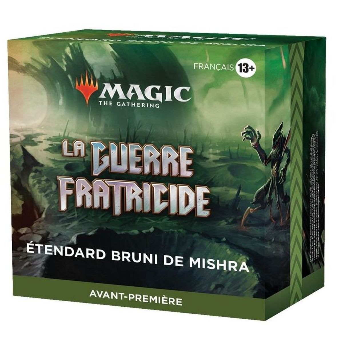MTG - Kit d'Avant Première (AP) - La Guerre Fratricide - Etendard Bruni de Mishra - FR