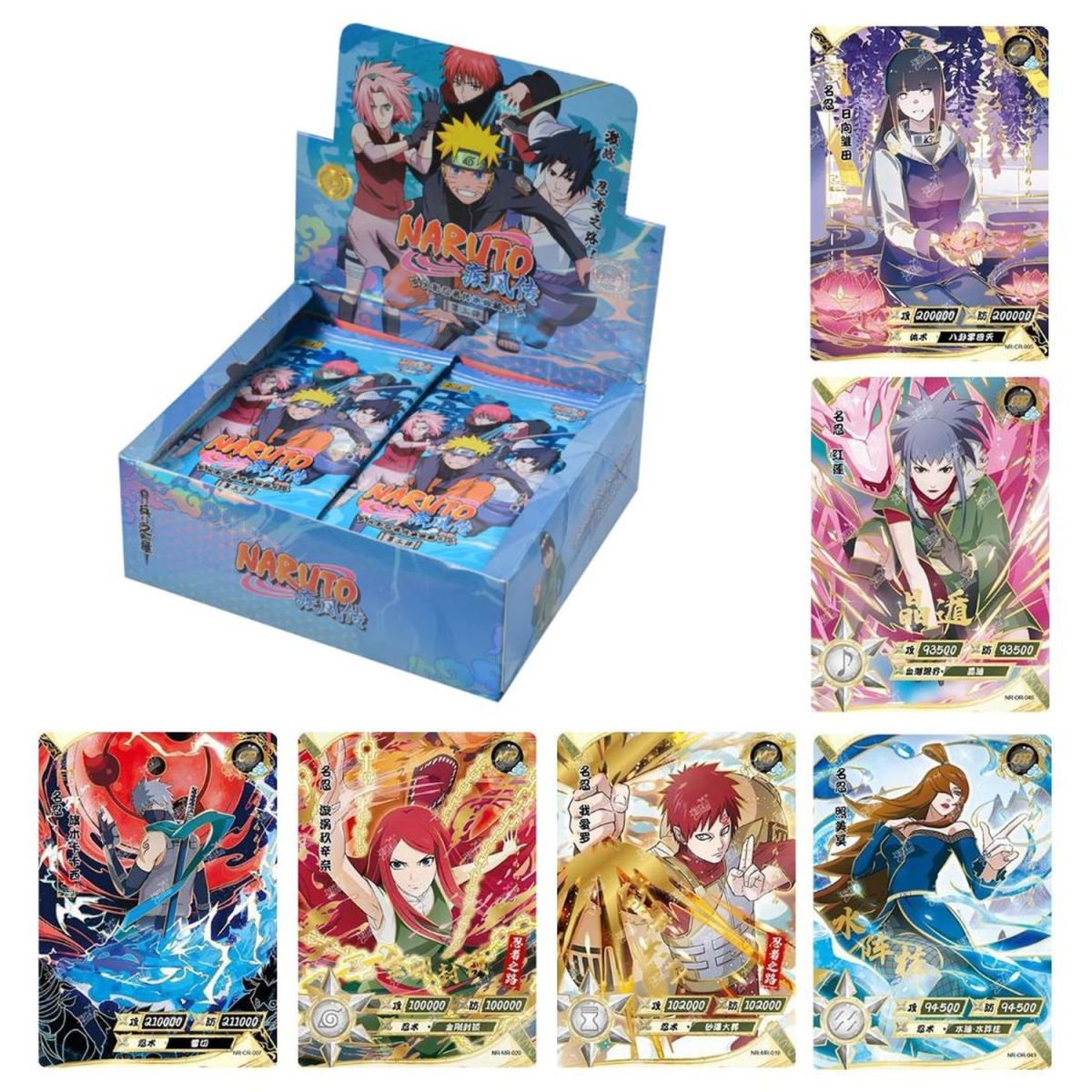 Kayou 110 - Naruto - Boîte de 30 Boosters - T2W3 Naruto Shippuden TIER 2 WAVE 3 - Chinois