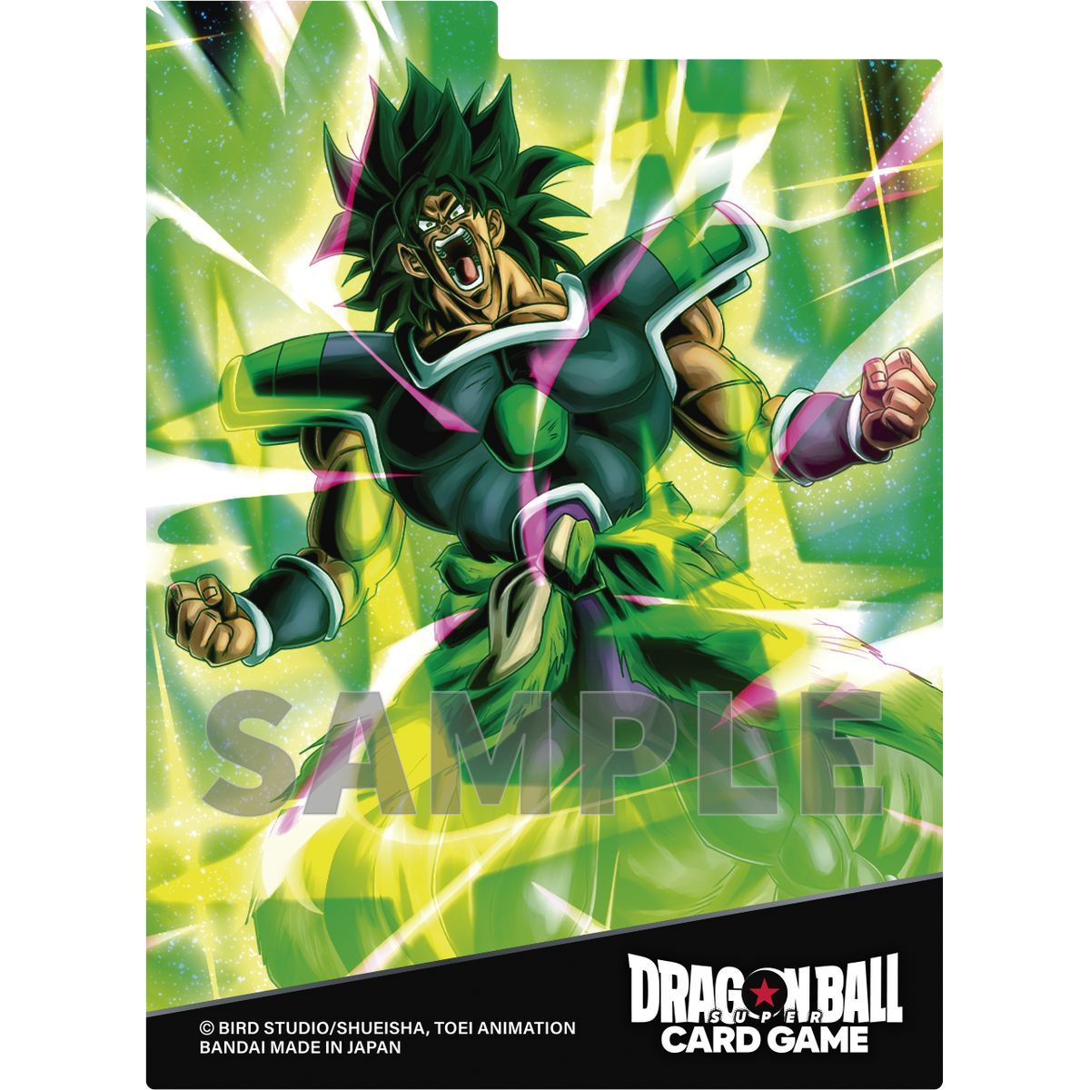 Official Card Case And Card Sleeve - Broly Set 04 - Dragon Ball Super CG Fusion World