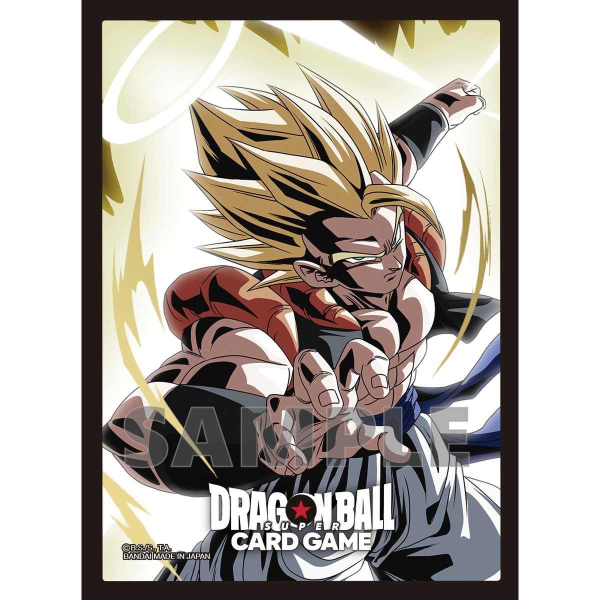 Official Card Case And Card Sleeve - Gogeta Set 03 - Dragon Ball Super CG Fusion World