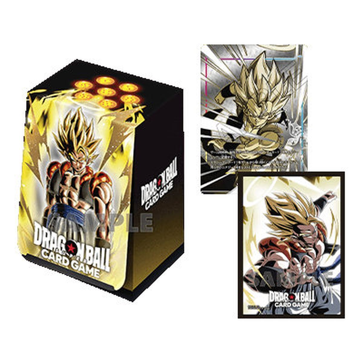 Official Card Case And Card Sleeve - Gogeta Set 03 - Dragon Ball Super CG Fusion World