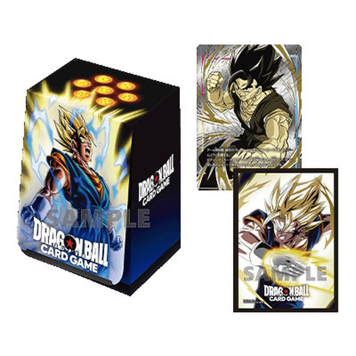 Official Card Case And Card Sleeve - Vegito Set 02 - Dragon Ball Super CG Fusion World