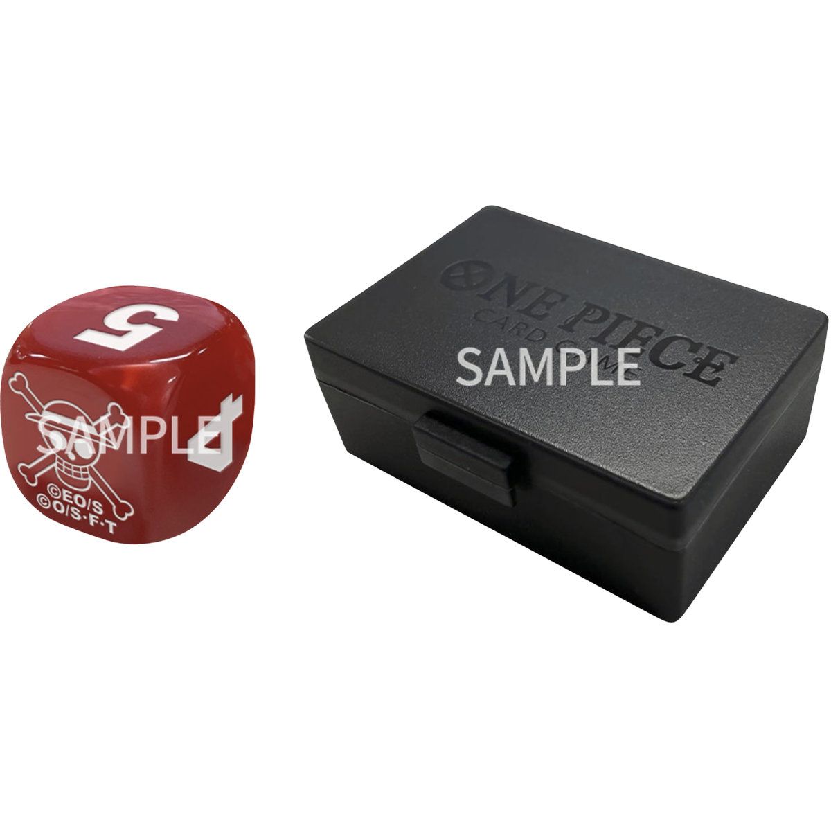 Official Dice and Dice Case Set - One Piece CG