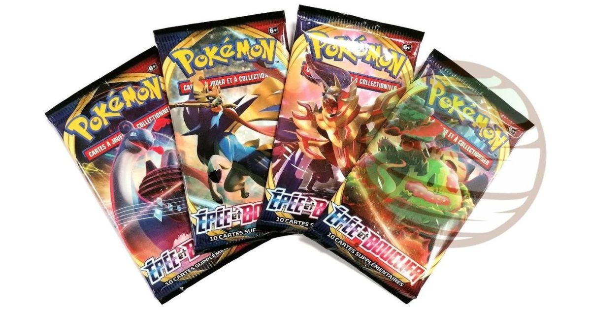Pokémon – Kit Booster Construction Et Bataille – Épée & Bouclier – 10 Cartes + Code TCGO – Styles Variés