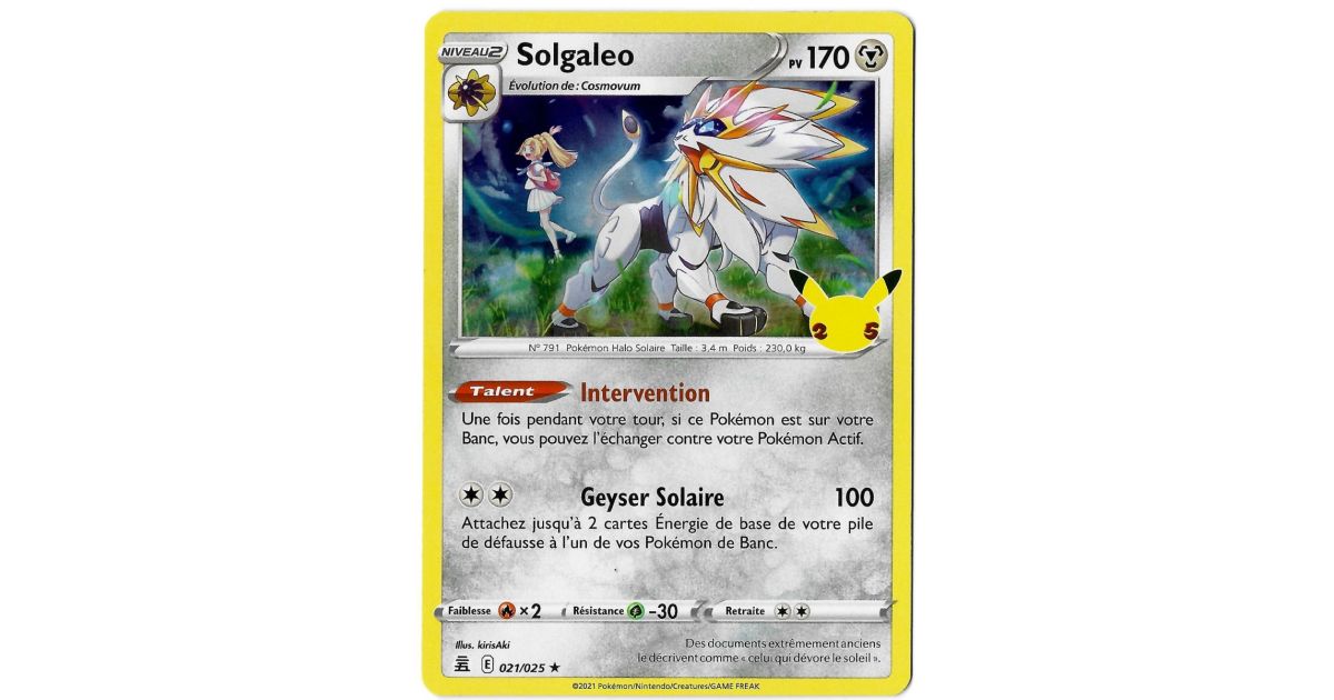 SOLGALEO 021/025 - Holo Rare - Celebrations - P.. | Köp på (712637365