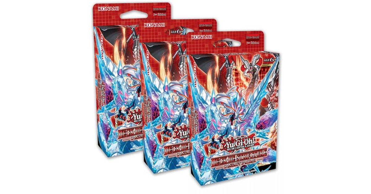 YuGiOh! Lot de 3 Deck de Structure L