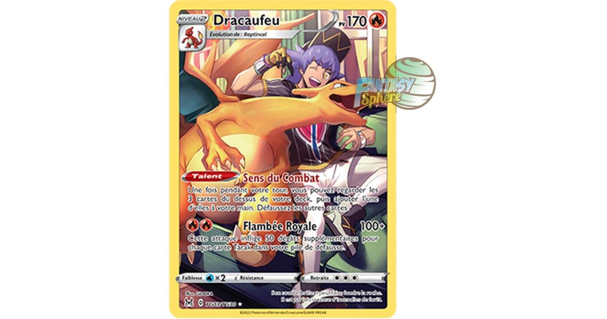 Portfolio Pokémon Illustration Dracaufeu + Booster Royaume De Glace - Neuf Scellé