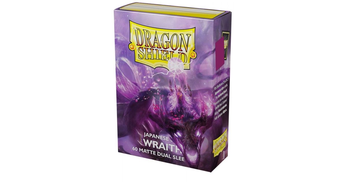 Dragon Shield - 60 Protège-Cartes - Format Japonais - Dual Matte - Wraith