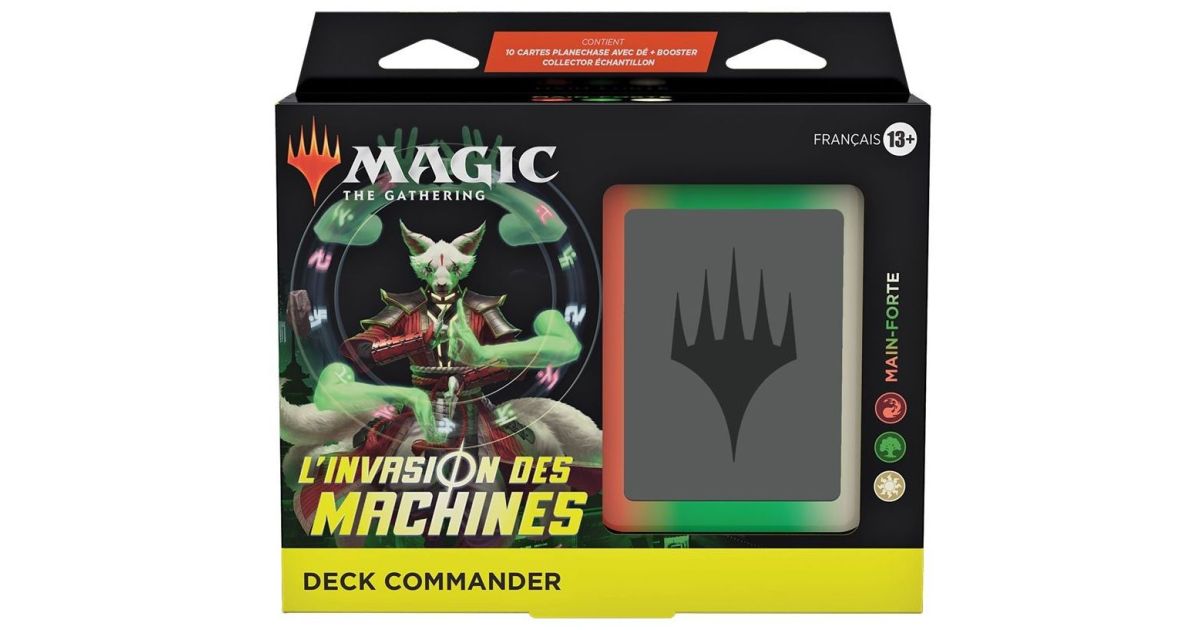 Magic Commander – Deck L'invasion Des Machines « Bricoleur Dans L'âme » 100 Cartes + Planechase + Booster Collector
